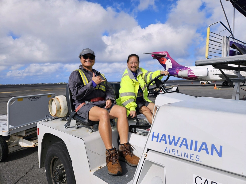 The Wāhine Who Work Hawaiian Air Cargo Hawaiian Airlines Newsroom